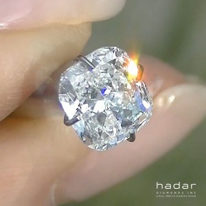 1.50 ct Cushion Brilliant Cut Laser Drilled Diamond