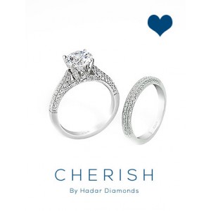 Cherish Pave Solitaire - Inquire for pricing